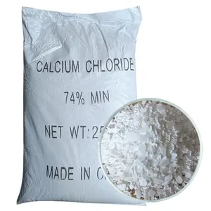 Chlorure de calcium dihydraté chlorure de calcium flocon 74% cas no 10035-04-8