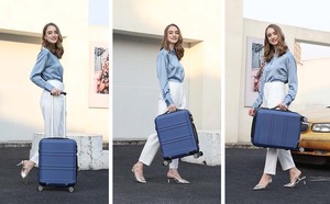 Ensemble de bagages à main en PP Prix de gros Ensemble de valises en ABS PC en PP de haute qualité en stock pour un usage quotidien prêt à expédier - Product Image 2