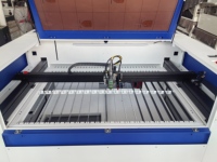 Machine de découpe et de gravure laser CN-1390 1300*900mm 2 en 1, système Ruida, laser hybride fibre CO2