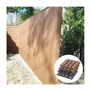 Yongdi แผ่นไม้อัดกันความชื้นที่เป็นมิตรกับสิ่งแวดล้อมพร้อมดีไซน์ร่องสำหรับบ้านไร่และวิลล่าผนังกลางแจ้ง - Product Image 1