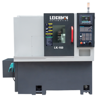 Leichman LK-160 Largement Utilisé Horizontal 56mm Broche Alésage CNC Torno Bancada Inclinada CNC Tourneuse Tourelle Tour Machine