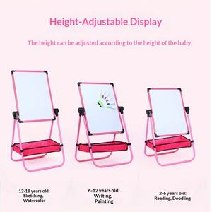 Pizarra de Dibujo de Papel para Niños, Juguete Magnético de Acuarela, Pizarra Pequeña Blanca/Negra, Pizarra de Escritura para Niños, Borrable - Product Image 2