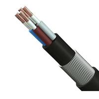 Cable de alimentación blindado SWA de 0,6/1kv con conductor de cobre nominal de 16A y aislamiento de PVC para construcción