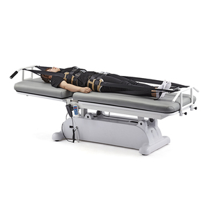 Hete Verkoop Verstelbare Draagbare Cervicale Lumbale Tractie Brancard Salon Metalen Frame Tafels Massagebed - Product Image 2