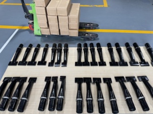 Nuevas Herramientas de Apisonamiento de Aleación de Tungsteno para Máquinas de Apisonamiento Plasser Harsco Matisa, Modelo Unimat Duomatic Dynamic, Hechas de Metal - Product Image 5