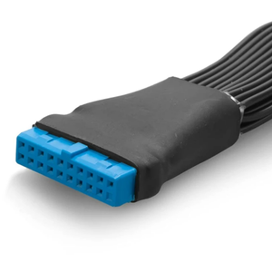 Hoge Kwaliteit Moederbord Usb3.0 19/20pin Connector 1 Tot <span class=keywords><strong>2</strong></span> Extension Splitter Kabel 12Cm Interne Computer Plug-In Kabel - Product Image 3