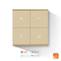 Régulateur numérique auroral ADS Tuya Smart Zigbee, interrupteur de gradation LED, interrupteur de régulation de température de couleur, ligne simple L