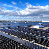 Panel Surya Qcells Q.PEAK DUO G10 360W 370W 380W Watt Semua Hitam Modul PV Q CELL