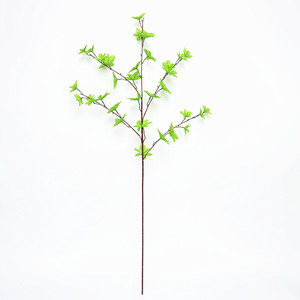 Plante artificielle verte suspendue en forme de cloche, bouquet à 6 branches pour décoration intérieure, bureau, mariage - Product Image 4