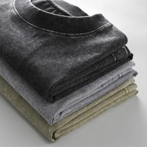 Camisetas Extra Grandes para <span class=keywords><strong>Hombre</strong></span> en Colores Básicos, Camisetas Lisas de Primera Calidad con Diseño, MOQ Bajo, Muestra Disponible - Product Image 1