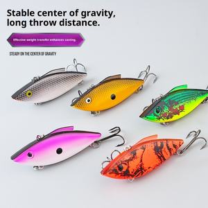 Señuelo Duro VIB Luya de Metal ABS Impreso Reforzado con Gancho de 6.5/7.5cm para Pesca en Fondo de Río y Pesca con Señuelos, para Carpa y Lubina, Venta al por Mayor TY - Product Image 3