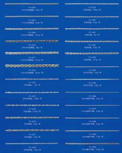 BSC-9古巴链925纯银链项链普拉塔925意大利市长费加罗绳男女金链 - Product Image 6