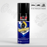 LAMBOSS Nettoyant Freins Professionnel en Spray 450ml Dégraissant à Séchage Rapide pour Pièces du Système de Freinage Automobile