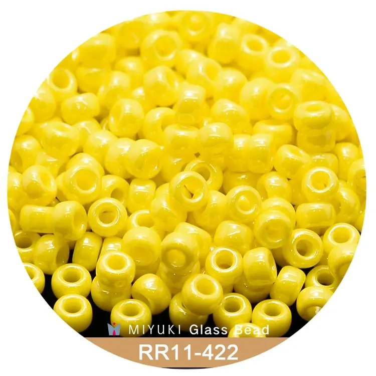 Miyuki Round Rocailles 11/0 Beads 2ミリメートル [18 Color Opaque Glazed Luster First Series]10グラムパック