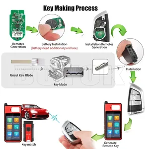 Clé intelligente universelle Autel IKEY de la dernière série, utilisable avec le programmateur de clés KM100 IM508 pour BMW/Hyundai/et plus encore - Product Image 6