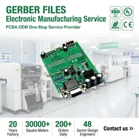 Service d'assemblage de circuits imprimés (PCBA) sur mesure OEM, fabricant clé en main de cartes de circuits imprimés, fabrication de cartes de contrôle