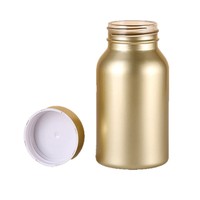 Bouchon à vis de bouteille en verre de qualité alimentaire résistant à la lumière de Golden Health Products pour le stockage de capsules de bonbons de comprimés de phytothérapie chinoise