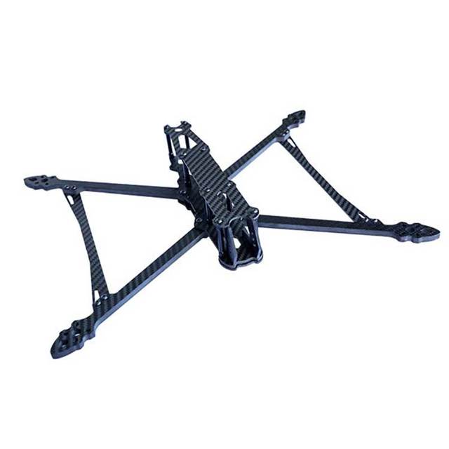 Factory Direct Racing Fpv Drone Frame Kit Carbon Fiber Crossing Aircraft Traversal Frame Carbon Fiber Drone Frame