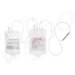 CPDA-1ถุงเลือดทางการแพทย์ /cpd/<span class=keywords><strong>sagm</strong></span> ISO13485เดียวได้รับการรับรองจากโรงงาน350มล. 450มล. 500มล. /odm - Product Image 2