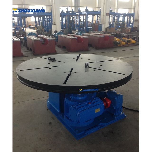 Welding Working Table Electric Rotating Turntable Welding Positioner Rotating Pipe Welding Turntable