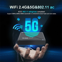 Boîtier TV TX60 Pro Android 15 Allwinner H313 Quad Core Décodage vidéo 8K Boîtier décodeur intelligent 16 Go 256 Go WiFi 5G BT5.2 OEM ODM