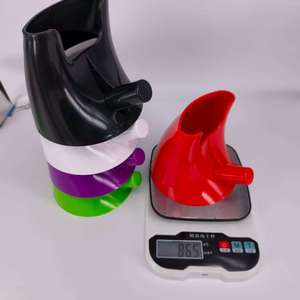 Accessoire pour batteur sur socle : entonnoir à farine en silicone pour la préparation culinaire et la pâtisserie - Product Image 2