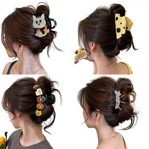 เครื่องประดับแฟชั่น ที่คาดผม ยางมัดผม กิ๊บหนีบผม ผ้าคลุมผม คอสเพลย์ เครื่องประดับแฟชั่น ผ้าพันคอ หวี โบว์ผูกผม - Product Image 1