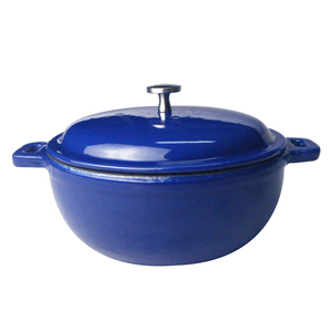 Casseruola ghisa all'ingrosso calderone in ghisa articoli da cucina all'aperto pentole da campeggio con due manici - Product Image 5