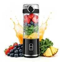 Draagbare blender met touchscreen dat informatie over vermogen en tijd weergeeft, USB oplaadbaar, fruitmixer, mini handmixer