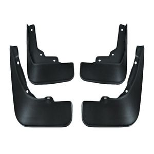 Nouvellement Amélioré – Lot de 2 Garde-Boue Intérieurs Noirs en PE et 4 Garde-Boue Extérieurs – Protection Anti-Éclaboussures pour <span class=keywords><strong>Volvo</strong></span> <span class=keywords><strong>CX60</strong></span> 2018-2025 - Product Image 2