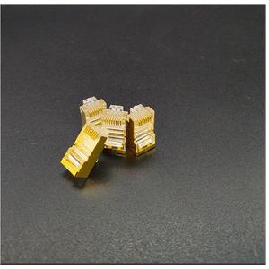 Connecteurs RJ45 blindés Golden Cat6 8P8C, prise réseau Ethernet pour la transmission de données à grande vitesse - Product Image 5