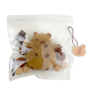 Muñeco de silicona pequeño Kapibala popular para niños, bola antiestrés de celebridad de internet, artefacto blandito musical para apretar, para 5-7 años - Product Image 3