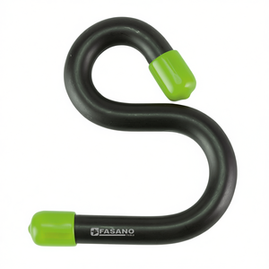 Antivol en U Fasano 125 mm noir avec capuchons verts pour la sécurité du vélo - Product Image 2