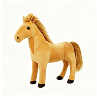 Peluche Cheval Personnalisée Douce et Réaliste – Jouet en Peluche Animal Cheval Personnalisable