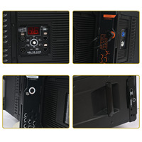 HDL 50-A 4K Double 12 pouces 3 voies, système de sonorisation actif Line Array, système audio professionnel, enceintes d'extérieur