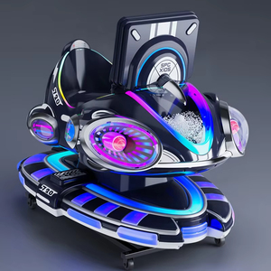 Ventas calientes Centro comercial Pequeño comercial Monedas que funcionan con monedas Swing Kiddie Rid - Product Image 4