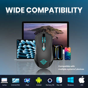 Accessoires informatiques d'usine de la meilleure qualité Oem LOGO personnalisé <span class=keywords><strong>Souris</strong></span> de jeu filaire optique RVB rétroéclairée ergonomique verticale pour joueur - Product Image 6