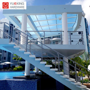 手すりステンレス鋼クロスチューブ屋外屋内パイプポスト手すり - Product Image 6