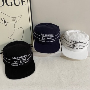 Casquette de baseball ajustable à 6 panneaux en PVC avec lettres rétro américaines, style urbain amincissant pour femme, nouveau modèle 2026 - Product Image 2
