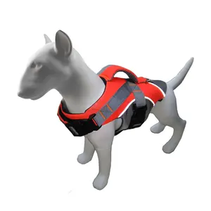 Ropa para mascotas Traje de entrenamiento al aire libre perro Chaleco salvavidas Traje de baño reflectante Ropa para perros