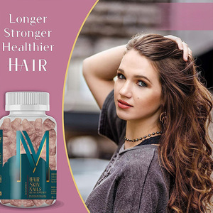 Gomitas para Cabello, Piel y Uñas de Marca Privada con Biotina, Vitamina B7, Colágeno Vegano de Frambuesa, Favorecen una Piel Saludable - Product Image 5