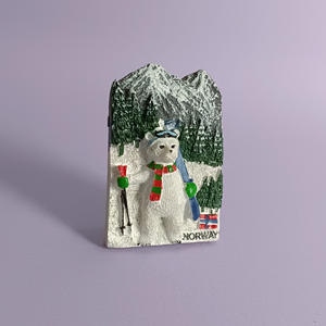 Europa Noruega nevera pegatina ciudad recuerdo turístico fabricantes al por mayor tridimensional hecho a mano regalos creativos - Product Image 6