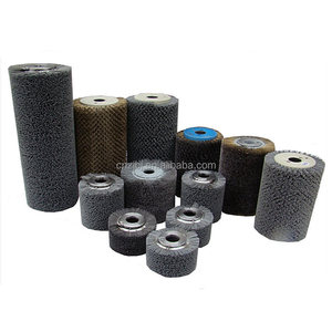 <span class=keywords><strong>Brosse</strong></span> de ponçage de rouleau d'industrie abrasive de broyeur de travail du bois pour le polissage - Product Image 1