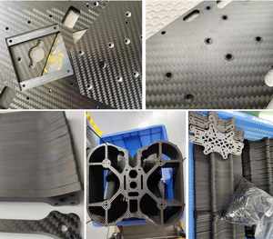 Placa de Fibra de Carbono Ant Carbon Direct Factory 3k 6k 12k, Mate, Brillante, Lisa, de 3mm de Grosor, para Estructura de Drones FPV y Accesorios de Automóviles - Product Image 4