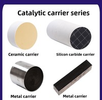 Élément filtrant en céramique alvéolée Cordierite DPF, ajustement universel, garantie 1 an pour le traitement des gaz d'échappement diesel Euro V Euro VI