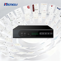 Décodeur numérique terrestre DVB-T2 certifié CE avec tuner DVB-T2 intégré, récepteur DVB-T2 Wifi HD