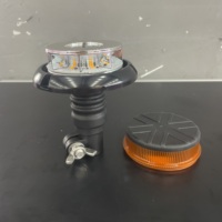 Mini feux de signalisation LED haute puissance, montage flexible, étanche R65/IP67, clignotant d'urgence pour camion de chantier