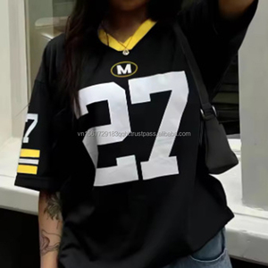 เสื้อยืดกีฬาลำลองผู้ชายกลางแจ้ง รุ่น 2026 แฟชั่นคอวี แขนสั้น ระบายอากาศ ป้องกันรังสียูวี สกรีนโลโก้ได้ - Product Image 4