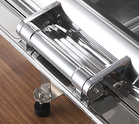 Moderner 9L Elektrischer Chafing Dish für Buffet Edelstahl Einzel- oder Doppel-Speisenwärmer Bain-Marie für Catering