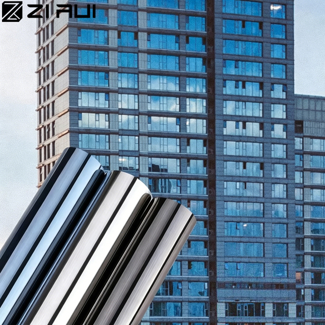 ZIRUI AV-20 High Heat Rejection Thermal Insulation Film PET Window Film for Building Window Architecture Window